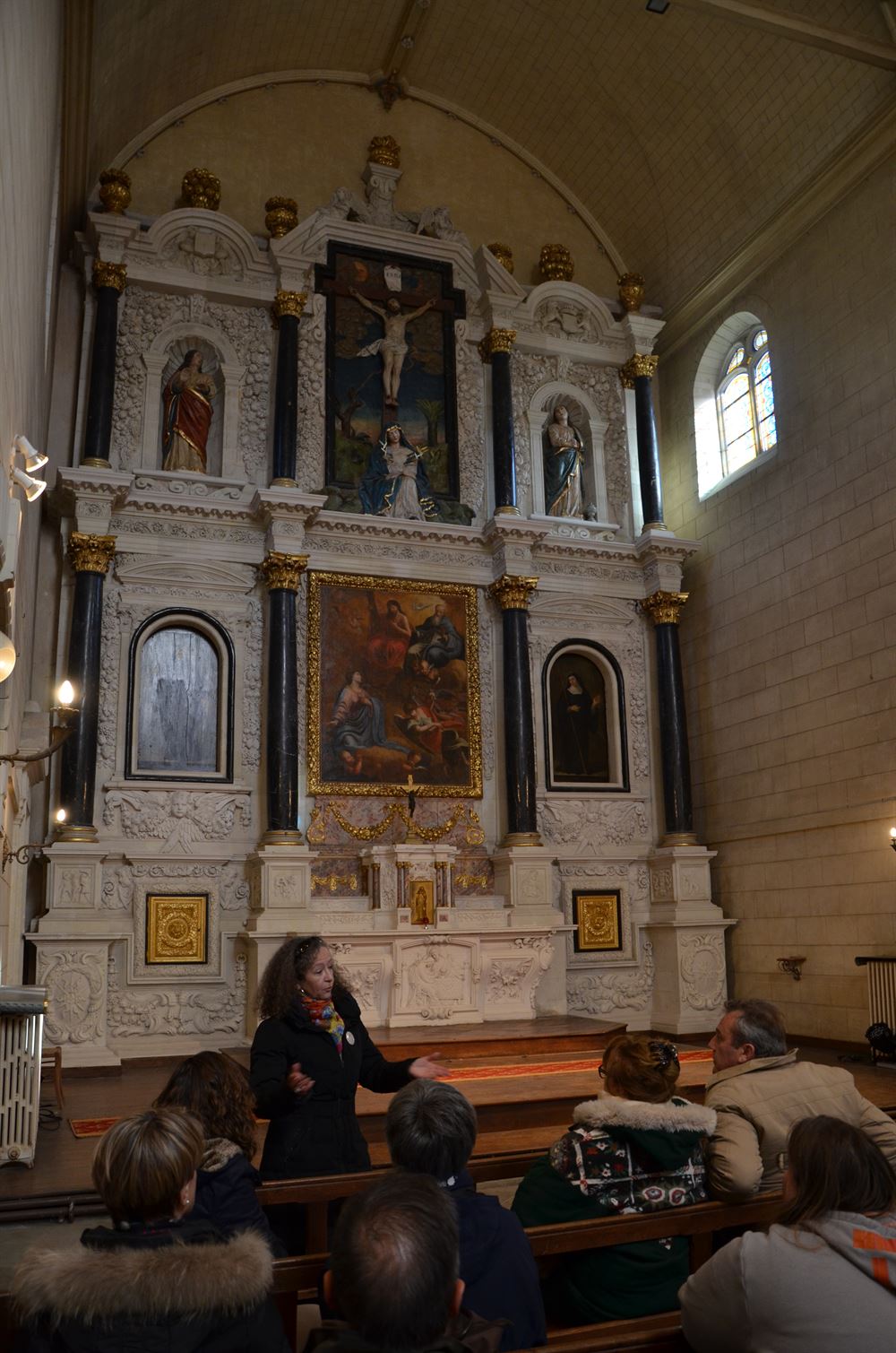 Retable - Monastere des Calvairiennes à Redon