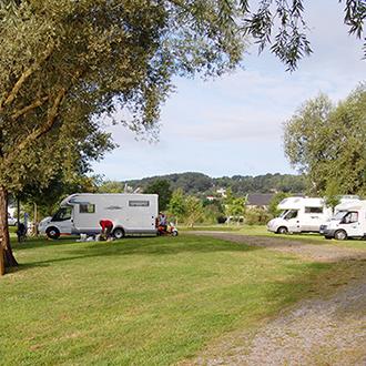 Campsites and motor home points