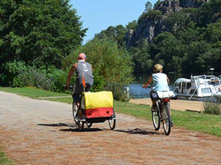 The Ile aux Pies, star of the Nantes-Brest Canal