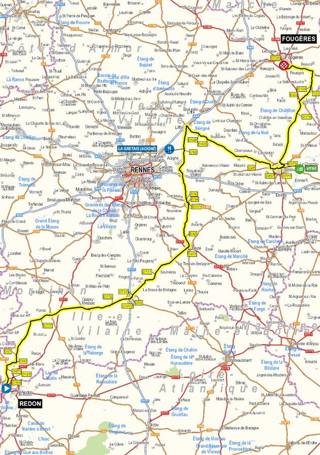 etape 4 Tour de France 2021 Redon Fougères